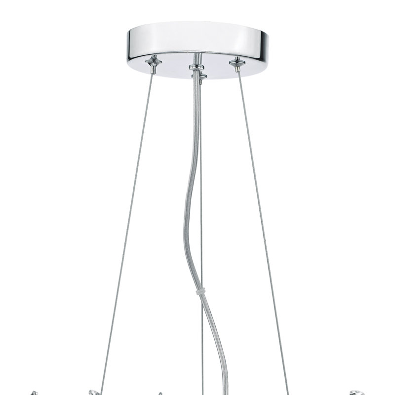 Elegance Crystal Swag Chandelier 6 Light Shades of Light Elegance Crystal Swag Chandelier 6 Light Shades of Light